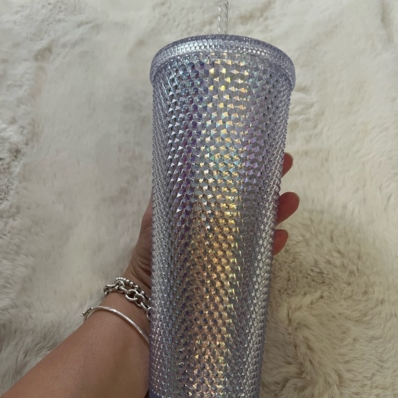 Starbucks Tumbler Iridescent Holographic Diamond Limited Edition - 2023 - NWT - Picture 3 of 3